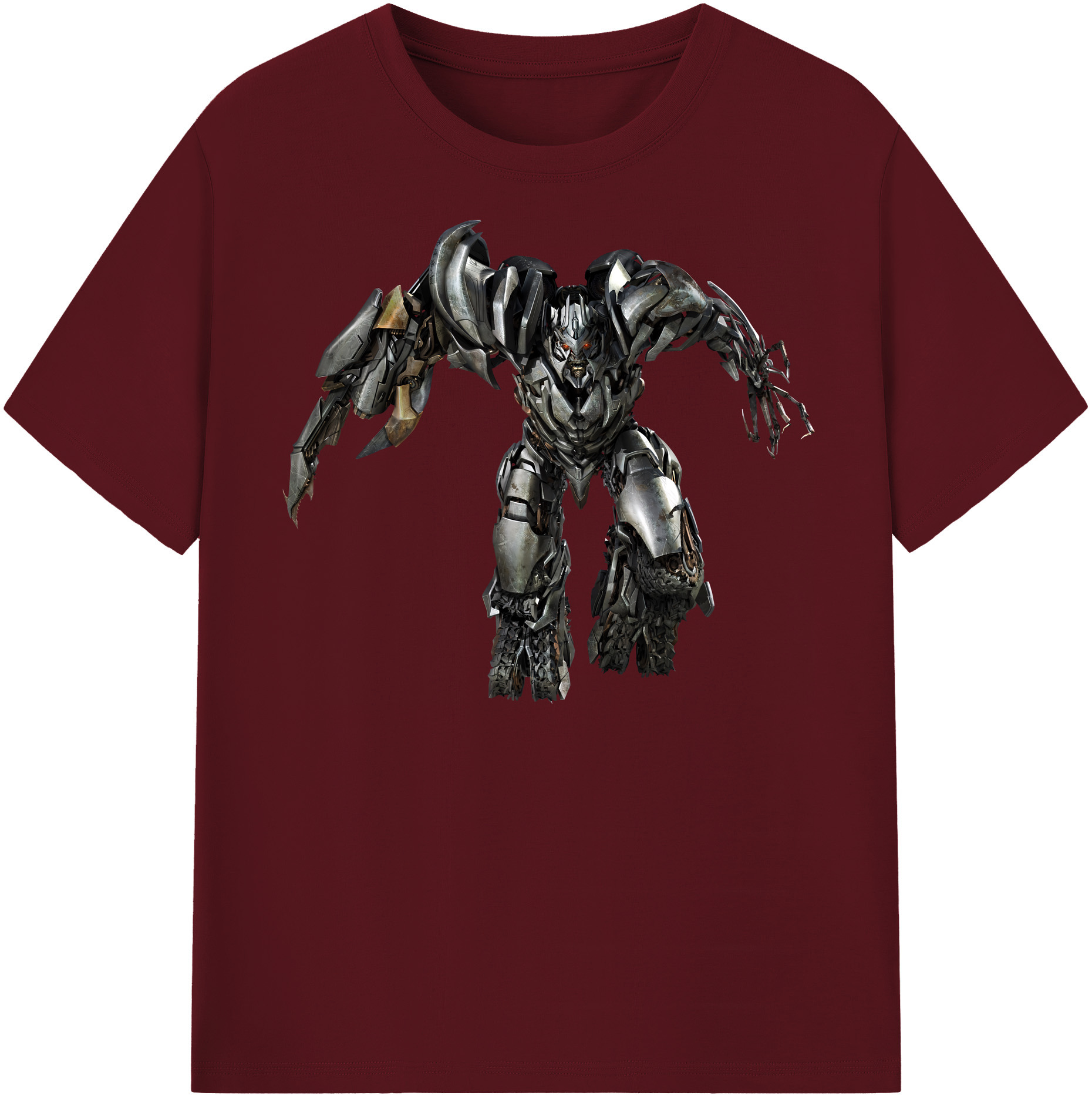 （画像用） Transformers トランスフォーマー 綿100％半袖Tシャツ（フロントプリント）